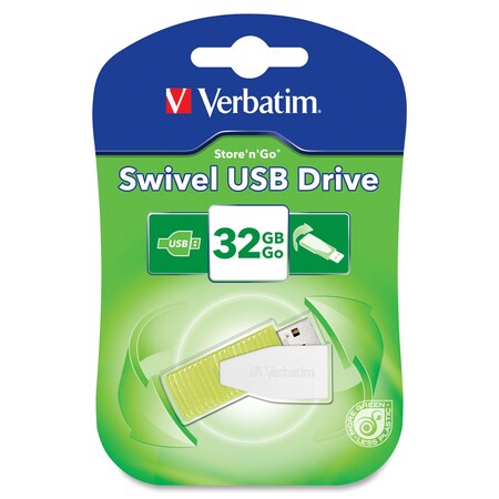 Verbatim DRIVE, FLASH, USB, SWIVEL, 32GB VER49815